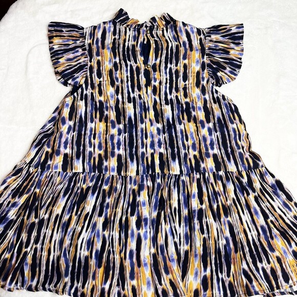 Corey Lynn Calter Aurora Top Drizzle Stripe Ruffle Flutter Sleeve Women’s XS - Picture 7 of 14